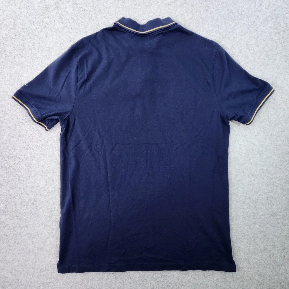 Nike Golf Polo Mens Size Medium‎ Pitt Panthers Blue Dri-Fit Shirt AA2274-451